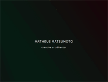 Tablet Screenshot of matheusmatsumoto.com